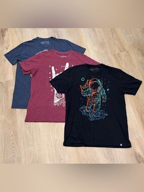 Into The AM Mixed Graphic Short-Sleeve Men's T-Shirt Bundle